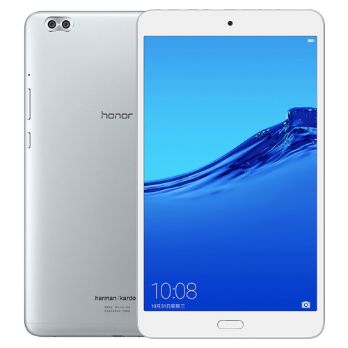 

Huawei Honor Waterplay HDL-W09 WiFi, 8 inch, 4GB+64GB, Face & Fingerprint Identification, IP67 Waterproof, Android 8.0 Hisilicon Kirin 659 Octa Core, Support OTG & GPS & Dual Band WiFi & BT (Silver)