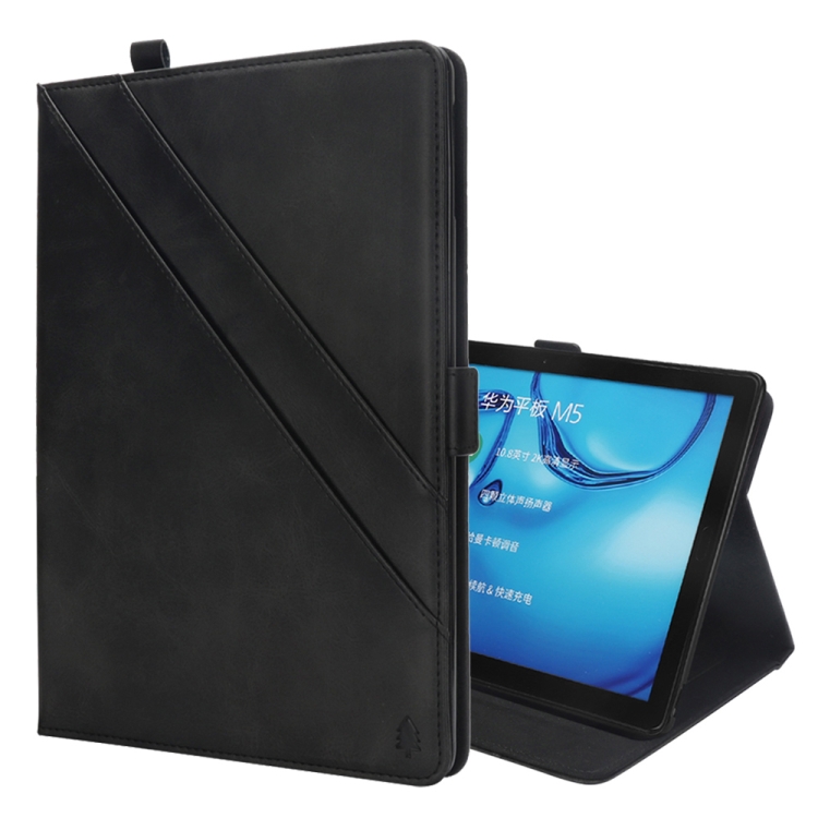 Horizontal Flip Double Holder Leather Case for Huawei MediaPad M5 10.8, with Card Slots & Photo Frame & Pen Slot(Black)
Horizontal Flip Double Holder Leather Case for Huawei MediaPad M5 10.8, with Card Slots & Photo Frame & Pen Slot(Black)