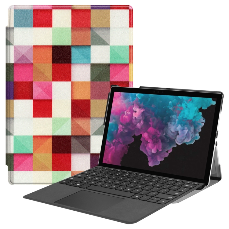 Magic Cube Pattern Colored Painted Horizontal Flip PU Leather Case for Microsoft Surface Pro 4 / 5 / 6 12.3 inch, with Holder & Pen Slot
Magic Cube Pattern Colored Painted Horizontal Flip PU Leather Case for Microsoft Surface Pro 4 / 5 / 6 12.3 inch, with Holder & Pen Slot