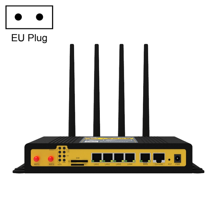 F-NR100 1000Mbps 5G 5-ports Single-card Industrial WiFi Wireless Router with 4 Antennas, EU
F-NR100 1000Mbps 5G 5-ports Single-card Industrial WiFi Wireless Router with 4 Antennas, EU