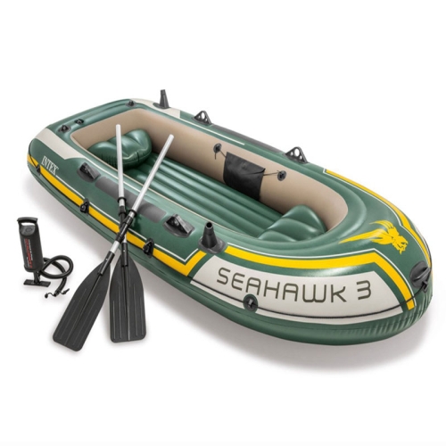 INTEX 68380 Inflatable Rowing Boat for 3 people with Oars&Pump, Size: 295x137x43cm
INTEX 68380 Inflatable Rowing Boat for 3 people with Oars&Pump, Size: 295x137x43cm