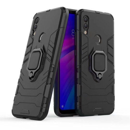 PC + TPU Shockproof Protective Case for Xiaomi Redmi 7, with Magnetic Ring Holder(Black)
PC + TPU Shockproof Protective Case for Xiaomi Redmi 7, with Magnetic Ring Holder(Black)