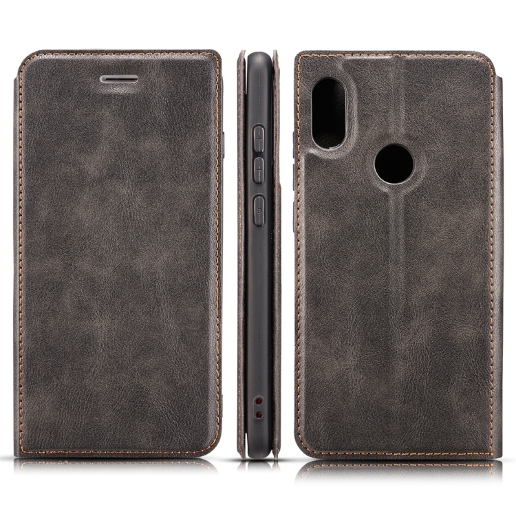 Retro Simple Ultra-thin Magnetic Horizontal Flip Leather Case for Xiaomi Redmi 6 Pro / MI A2 lite, with Holder & Card Slots & Lanyard (Black)
Retro Simple Ultra-thin Magnetic Horizontal Flip Leather Case for Xiaomi Redmi 6 Pro / MI A2 lite, with Holder & Card Slots & Lanyard (Black)