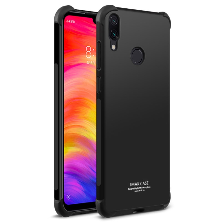 IMAK All-inclusive Shockproof Airbag TPU Case for Xiaomi Redmi Note 7, with Screen Protector(Black)
IMAK All-inclusive Shockproof Airbag TPU Case for Xiaomi Redmi Note 7, with Screen Protector(Black)