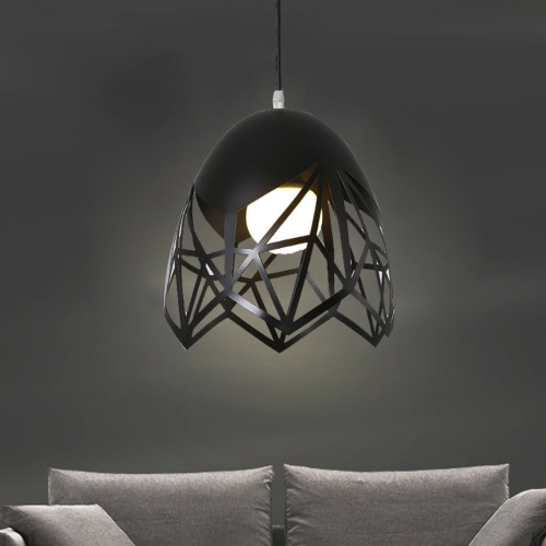 YWXLight Pendant Lights Black White Hollow Hanging Lamp with E27 Bulb (Black)
YWXLight Pendant Lights Black White Hollow Hanging Lamp with E27 Bulb (Black)