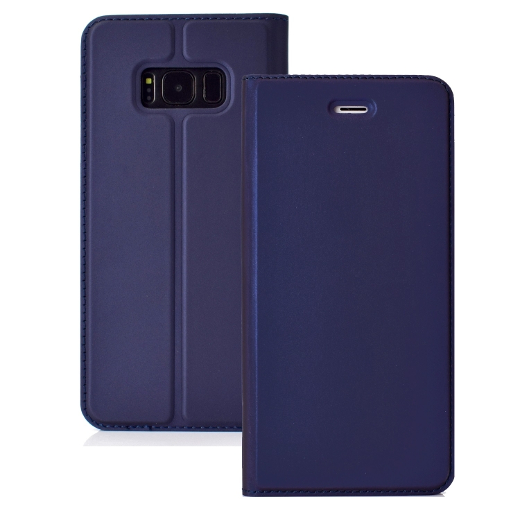 Ultra-thin Pressed Magnetic TPU+PU Leather Case for Galaxy S8, with Card Slot & Holder (Blue)
Ultra-thin Pressed Magnetic TPU+PU Leather Case for Galaxy S8, with Card Slot & Holder (Blue)