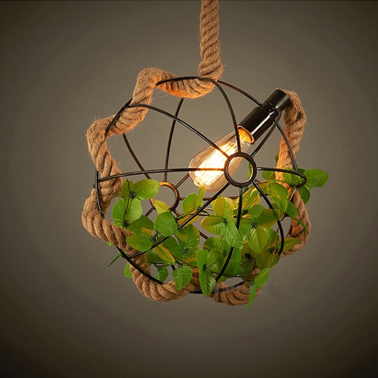 YWXLight Retro Hemp Chandelier Creative Personality Plant Restaurant Chandelier Bar Hot Pot Shop Clothing Store Wrought Iron Lighting (AC 110V)
YWXLight Retro Hemp Chandelier Creative Personality Plant Restaurant Chandelier Bar Hot Pot Shop Clothing Store Wrought Iron Lighting (AC 110V)