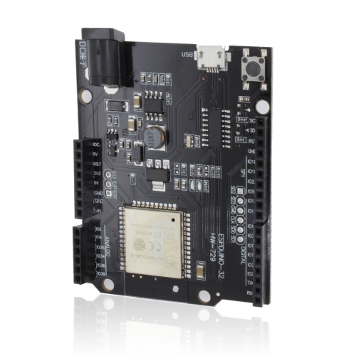 

LDTR-WG0193 Arduino IDE For ESP32 Module WiFi+Bluetooth Development Board Ethernet Internet Wireless Transceiver Control Board (Black)