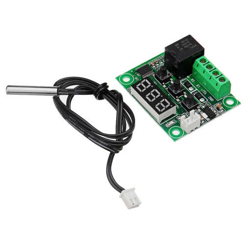 

LDTR-WG0249 W1209 DC 12V -50 to +110 Temperature Sensor Control Switch Thermostat Thermometer (Green)