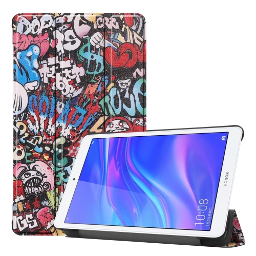 Coloured Drawing Pattern Colored Painted Horizontal Flip PU Leather Case for Huawei Honor Tab 5 8.0, with Three-folding Holder
Coloured Drawing Pattern Colored Painted Horizontal Flip PU Leather Case for Huawei Honor Tab 5 8.0, with Three-folding Holder