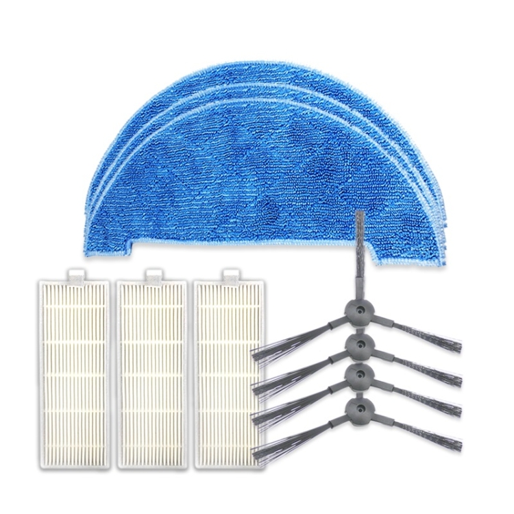 XI295 2 Pairs K614 Side Brushes + 3 PCS K636 Rags + 3 PCS I207 Filters for ILIFE A4
XI295 2 Pairs K614 Side Brushes + 3 PCS K636 Rags + 3 PCS I207 Filters for ILIFE A4