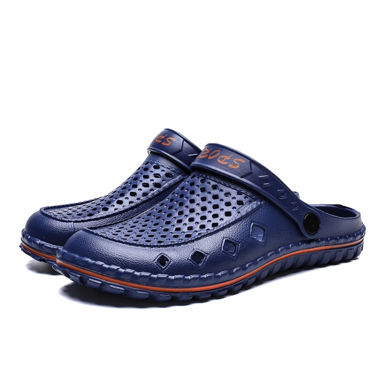 Youth Trend Hollow Soft and Comfortable Folding Resistance Beach Hole Shoes for Men (Color:Blue Size:42)
Youth Trend Hollow Soft and Comfortable Folding Resistance Beach Hole Shoes for Men (Color:Blue Size:42)