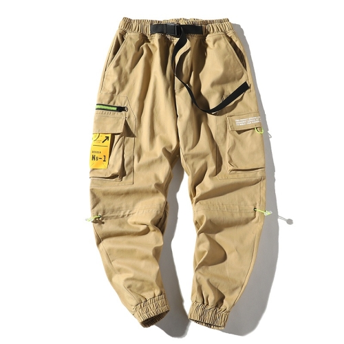 Loose Casual Zip Pockets Beamed Feet Overalls for Men (Color:Khaki Size:M)
Loose Casual Zip Pockets Beamed Feet Overalls for Men (Color:Khaki Size:M)