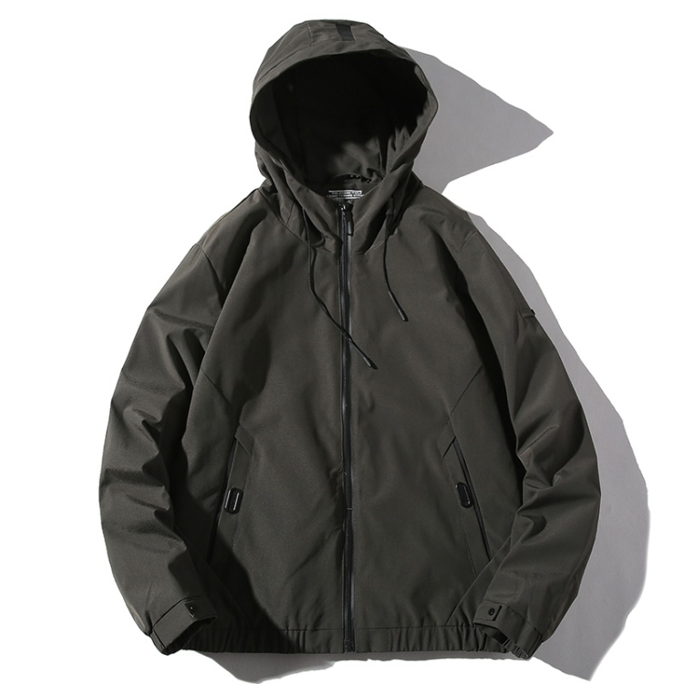 Hooded Simple Trend Top Casual Handsome Cardigan Zipper Jacket for Men (Color:Khaki Size:XXXXL) 
Hooded Simple Trend Top Casual Handsome Cardigan Zipper Jacket for Men (Color:Khaki Size:XXXXL)