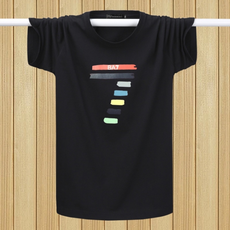 Men Short-sleeved T-shirt Plus Fat Loose Half-sleeved Casual Under Shirt (Color:Black Size:4XL)
Men Short-sleeved T-shirt Plus Fat Loose Half-sleeved Casual Under Shirt (Color:Black Size:4XL)