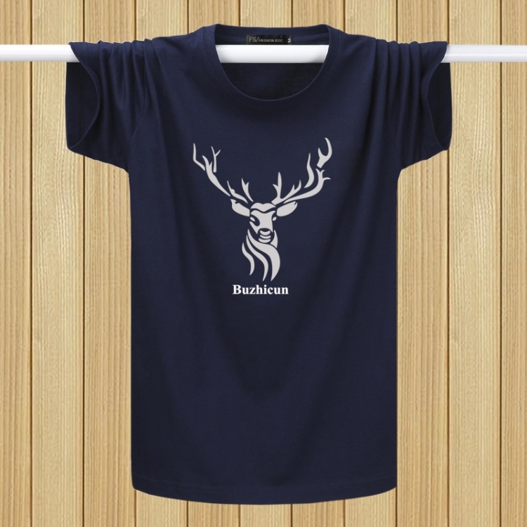 Men Short-sleeved T-shirt Plus Size Half-sleeved Casual Under Shirt (Color:Navy Blue Size:S)
Men Short-sleeved T-shirt Plus Size Half-sleeved Casual Under Shirt (Color:Navy Blue Size:S)
