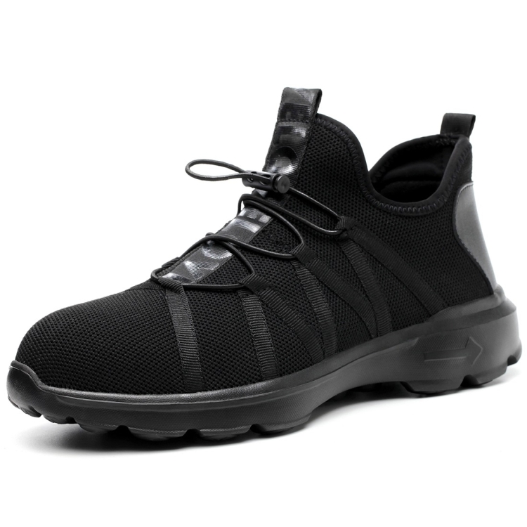 Jiefu Light And Breathable Flying Fabric All Black Anti Smashing And Anti Piercing Electrical Insulation Protection Safety Shoes (Color:Black Size:44)
Jiefu Light And Breathable Flying Fabric All Black Anti Smashing And Anti Piercing Electrical Insulation Protection Safety Shoes (Color:Black Size:44)
