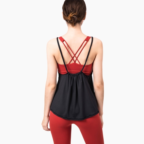 Loose And Breathable Small Sling Versatile Yoga Suit Vest Sports Smock (Color:Black Size:Free Size)
Loose And Breathable Small Sling Versatile Yoga Suit Vest Sports Smock (Color:Black Size:Free Size)