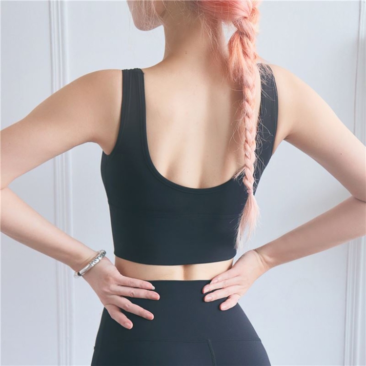 Full Package Deep U-back Shockproof Gathered Fashion Vest Sports Bra (Color:Black Size:S)
Full Package Deep U-back Shockproof Gathered Fashion Vest Sports Bra (Color:Black Size:S)