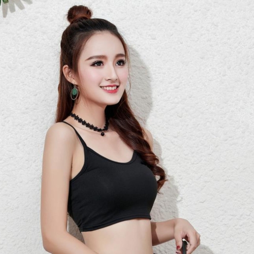Summer Polyester Short Tube Top Vest Bottoming Sling for Ladies (Color:Black Size:Free Size)
Summer Polyester Short Tube Top Vest Bottoming Sling for Ladies (Color:Black Size:Free Size)