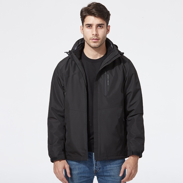 Mens Detachable 3 in 1 Pair Of Waterproof, Windproof, Warm And Breathable Couples Stormsuit (Color:Black Size:L)
Mens Detachable 3 in 1 Pair Of Waterproof, Windproof, Warm And Breathable Couples Stormsuit (Color:Black Size:L)