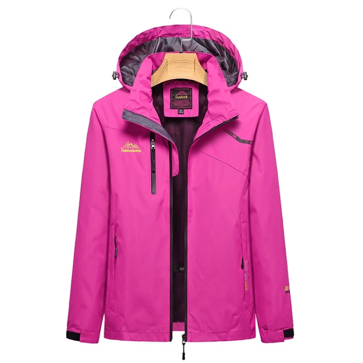 Ladys Outdoor Sports Single Layer Stormsuit Wear Resistant Breathable Waterproof Windproof Couple Mountaineering Suit (Color:Rose Red Size:M)
Ladys Outdoor Sports Single Layer Stormsuit Wear Resistant Breathable Waterproof Windproof Couple Mountaineering Suit (Color:Rose Red Size:M)