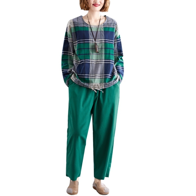 Large Size Womens Two-piece Loose And Thin Radish Pants Western Style Suit (Color:Green Size:XXL)
Large Size Womens Two-piece Loose And Thin Radish Pants Western Style Suit (Color:Green Size:XXL)