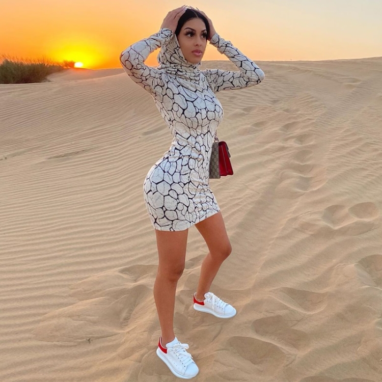 Printed Long-sleeved Hooded Tight-fitting Hip Dress (Color:Creamy White Size:S)
Printed Long-sleeved Hooded Tight-fitting Hip Dress (Color:Creamy White Size:S)