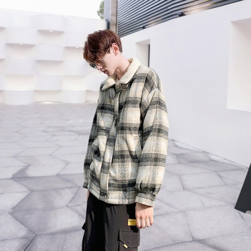 Couple With The Same Style Plaid Mori Retro Stand-collar Tooling Down Jacket (Color:Gray Grid Size:S)
Couple With The Same Style Plaid Mori Retro Stand-collar Tooling Down Jacket (Color:Gray Grid Size:S)