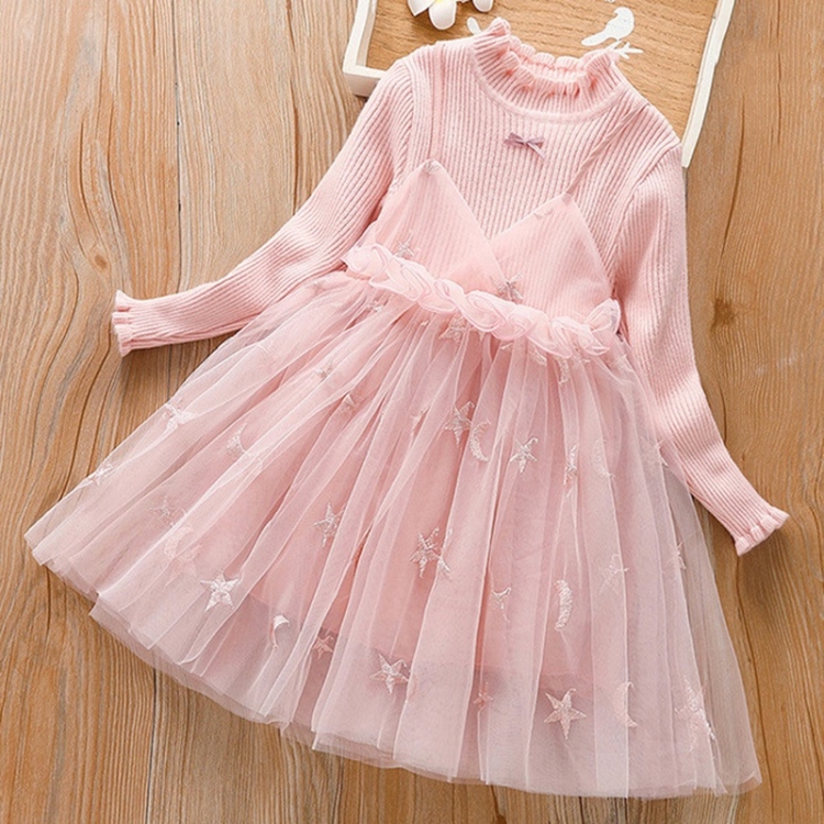 Plus Velvet Style Star and Moon Embroidered Pattern Girls Dress Mesh Princess Dress (Color:Pink Size:100cm)
Plus Velvet Style Star and Moon Embroidered Pattern Girls Dress Mesh Princess Dress (Color:Pink Size:100cm)