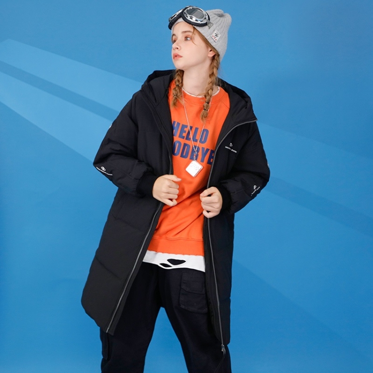 Winter Ladies Mid-length Down Jacket Loose Casual Cold-proof Warm White Duck Down Coat (Color:Black Size:L)
Winter Ladies Mid-length Down Jacket Loose Casual Cold-proof Warm White Duck Down Coat (Color:Black Size:L)