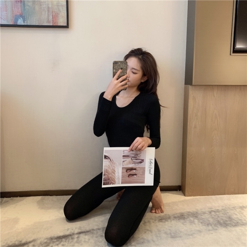Girls Tight-fitting Cotton Sweater Sexy Base Warm Clothing Suit (Color:Apricot Size:Free Size)
Girls Tight-fitting Cotton Sweater Sexy Base Warm Clothing Suit (Color:Apricot Size:Free Size)