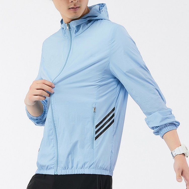 Summer Nylon Waterproof and Breathable Fabric Anti-ultraviolet Hooded Sun Protection Shirt for Men (Color:Blue Size:M)
Summer Nylon Waterproof and Breathable Fabric Anti-ultraviolet Hooded Sun Protection Shirt for Men (Color:Blue Size:M)