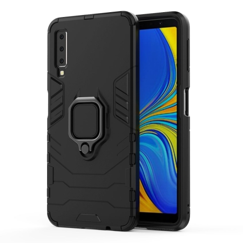 PC + TPU Shockproof Protective Case for Galaxy A7(2018), with Magnetic Ring Holder (Black)
PC + TPU Shockproof Protective Case for Galaxy A7(2018), with Magnetic Ring Holder (Black)