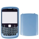 4 in 1 (Mirror + Keyboard + Frame + Battery Cover) for BlackBerry 8520, with Logo (Baby Blue )