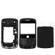 Full Housing Cover for BlackBerry 9300, with Logo (Black)
