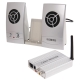 2.4G Wireless Hidden camera and receiver, built in microphone for audio monitoring,Max support 4 camera