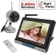 7.0 inch Night Vision Baby Monitor Wireless DVR Camera with Monition Detection Function, Max Support 4 Cameras & SD Card, Maximum Wireless Transmission Distance: 100m