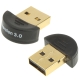 Mini USB Bluetooth 3.0 USB Adapter for Handfree / Laptop / Mobile / Printer / Stereo, Support Voice Data (Gold-Plating)
