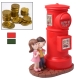 Cute Rabbit Shaped 3 Levels Plastic Money Boxes