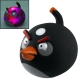 Angry Birds Style Coin Bank with Seven Color LED Light Changed