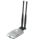 300Mbps Wireless-N High-Power USB Adapter, Support network decoder