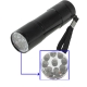 9 LED Mini Portable Flashlight (Black)