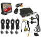 Fixed Wire 3.5 inch TFT Monitor Display Car Reverse Parking Sensor Video Display Car Parking Sensor (Grey Reversing radar probe)