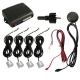 Car Rear Parking Sensor Buzzer (Silver Reversing radar probe)