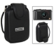 Universal Mini Digital Camera Bag With Strap, Size: 12*8.3*3.3CM (Black)