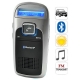 Handsfree Bluetooth Car Kit (Solar Powered),Built in Microphone, Support TF Card