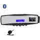 Bluetooth Handsfree Car Kit Mirror with Backup Camera, LED screen display