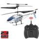 4.0CH Infrared R/C Metal Body Helicopter with Light, Built-in Gyroscope, Size: 220 x 125 x 95mm(Blue)