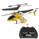 4.0CH Infrared R/C Metal Body Helicopter with Light, Built-in Gyroscope, Size: 220 x 125 x 95mm (Yellow)